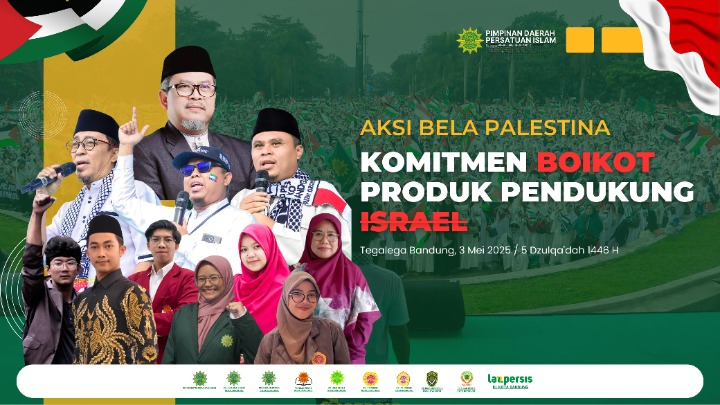 Aksi Bela Palestina, Persatuan Islam Kabupaten Gresik Mengajak Turun Aksi